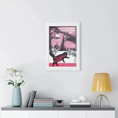 THE CURIOUS FEMALE 1970 - Framed Movie Poster - The Sticker Space