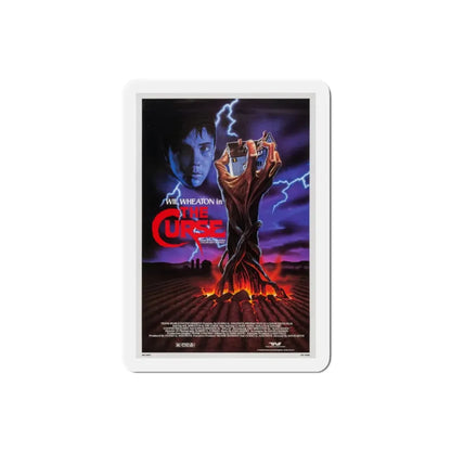 The Curse 1987 Movie Poster Refrigerator Magnet 2 Inch - The Sticker Space