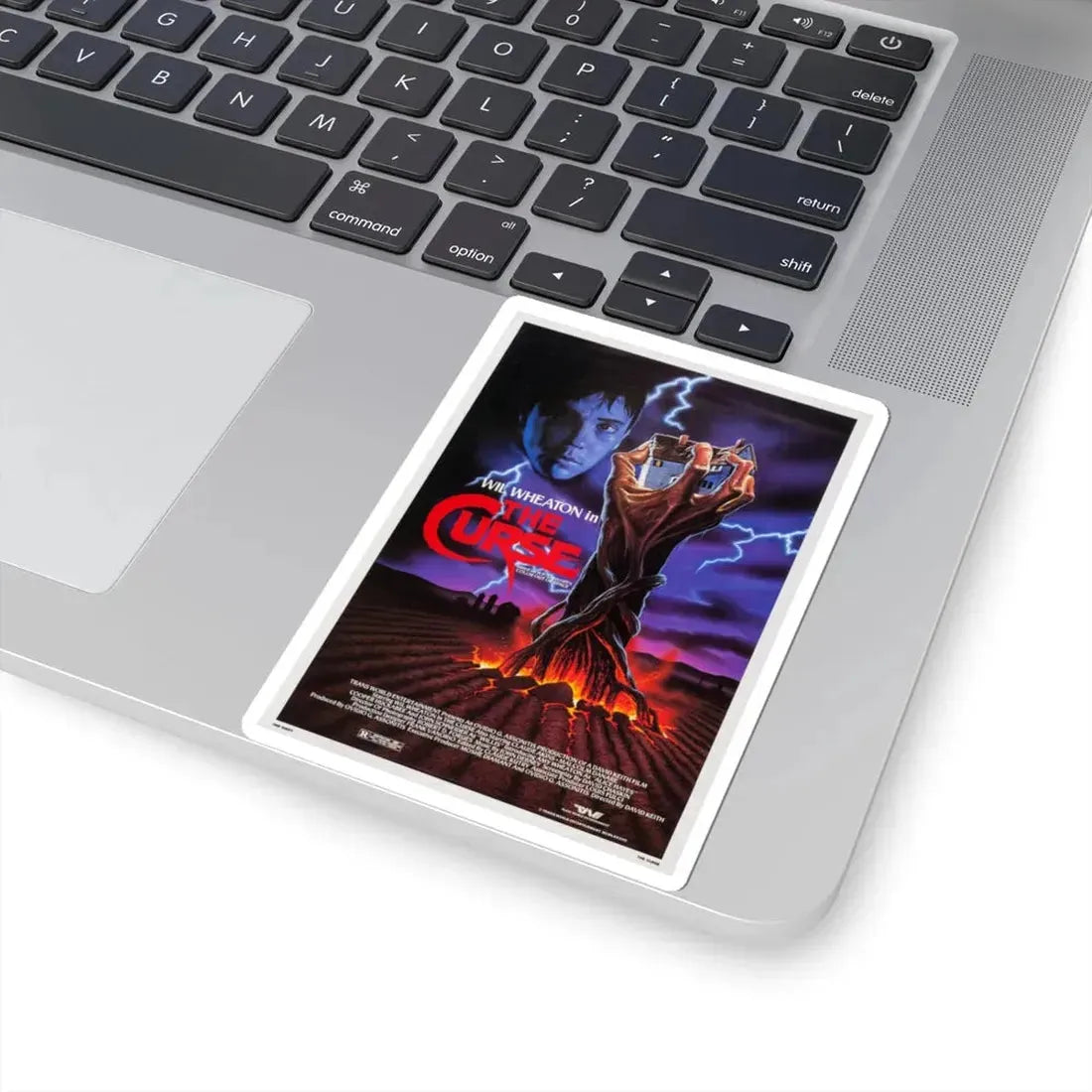 The Curse 1987 Movie Poster - STICKER Vinyl Kiss-Cut Decal - The Sticker Space