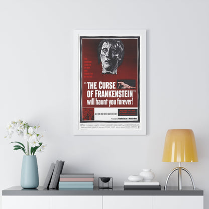 THE CURSE OF FRANKENSTEIN 1957 - Framed Movie Poster-The Sticker Space