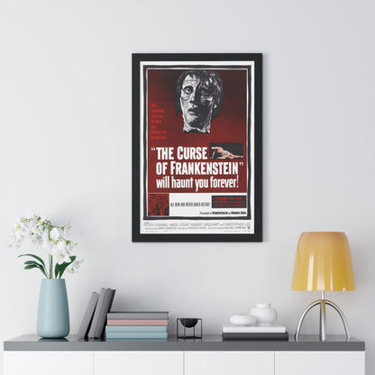 THE CURSE OF FRANKENSTEIN 1957 - Framed Movie Poster-The Sticker Space