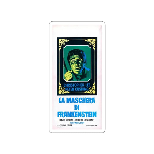 THE CURSE OF FRANKENSTEIN (ITALIAN) 1957 Movie Poster STICKER Vinyl Die-Cut Decal 2 Inch - The Sticker Space