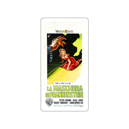 THE CURSE OF FRANKENSTEIN (ITALIAN) 2 1957 Movie Poster STICKER Vinyl Die-Cut Decal 2 Inch - The Sticker Space