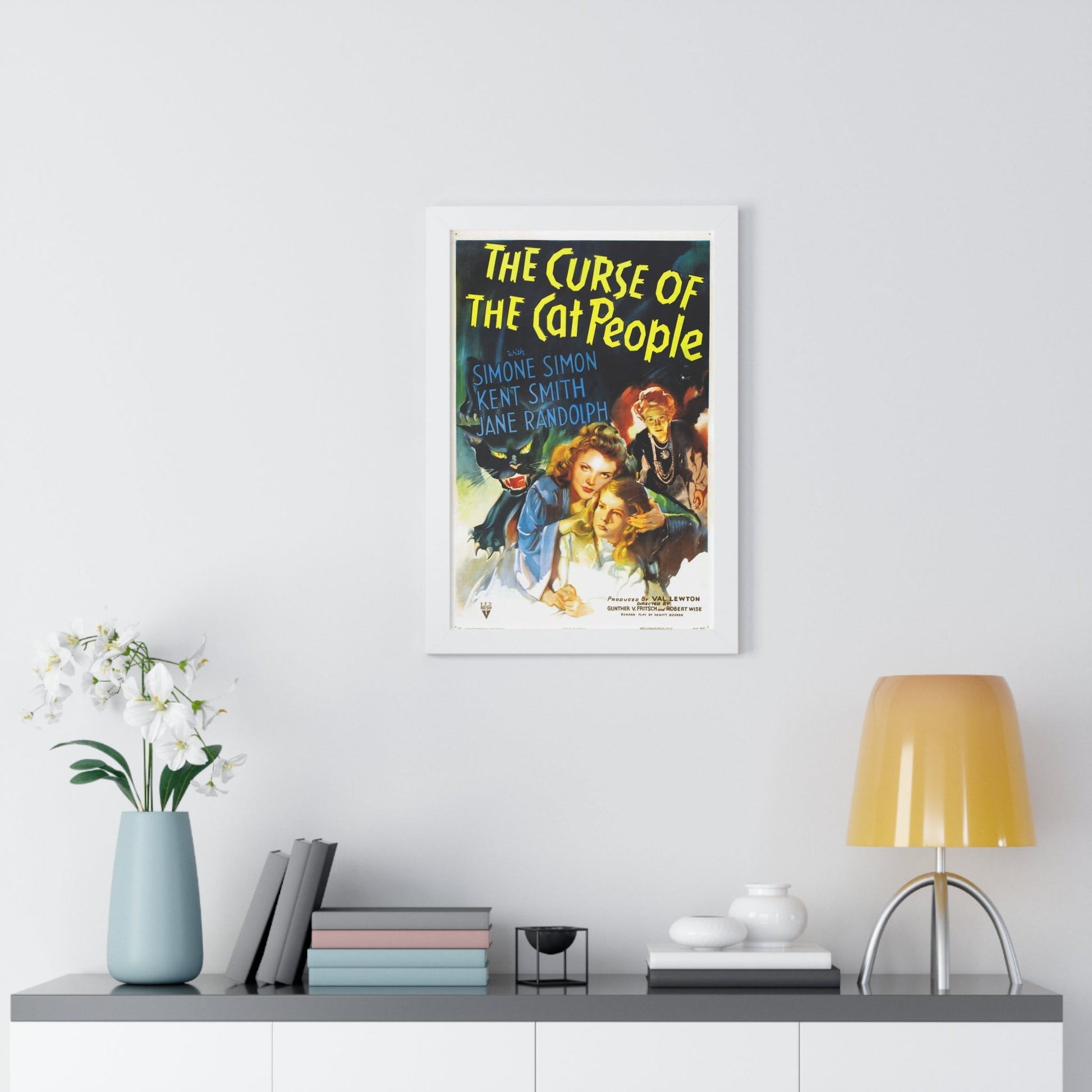 THE CURSE OF THE CAT PEOPLE 1944 - Framed Movie Poster-The Sticker Space