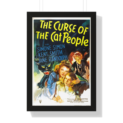 THE CURSE OF THE CAT PEOPLE 1944 - Framed Movie Poster-16″ x 24″-The Sticker Space