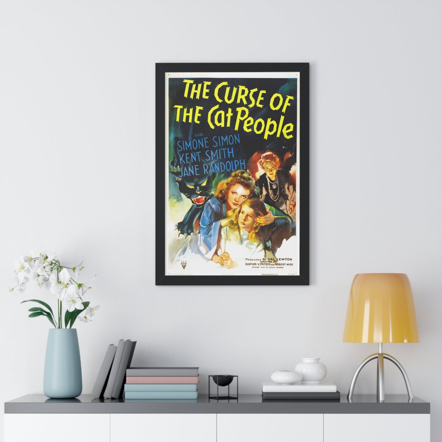 THE CURSE OF THE CAT PEOPLE 1944 - Framed Movie Poster-The Sticker Space