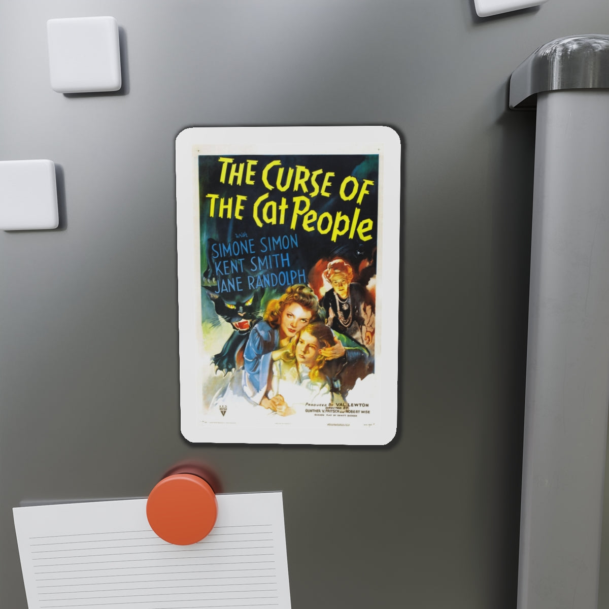 THE CURSE OF THE CAT PEOPLE 1944 Movie Poster - Refrigerator Magnet-The Sticker Space