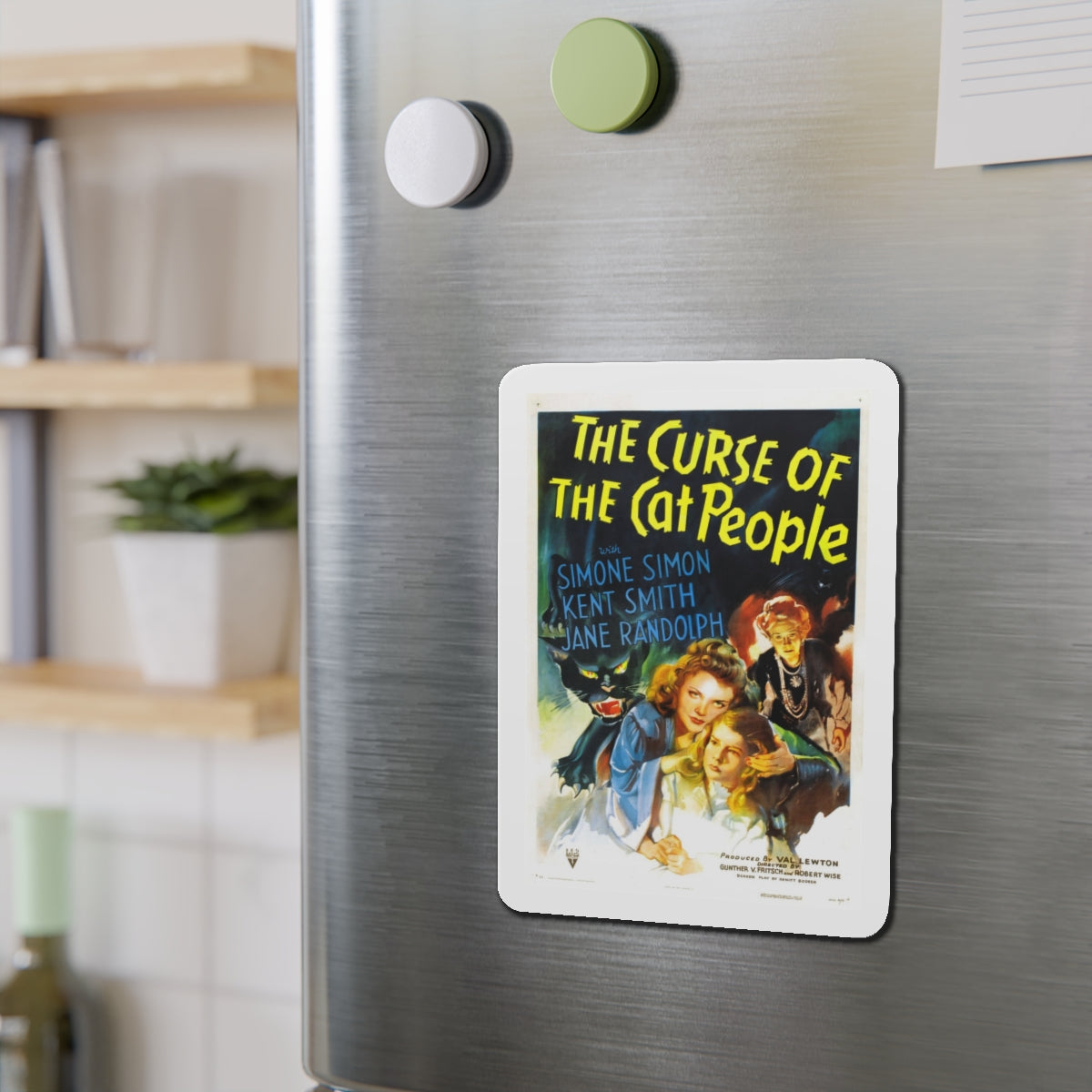 THE CURSE OF THE CAT PEOPLE 1944 Movie Poster - Refrigerator Magnet-The Sticker Space