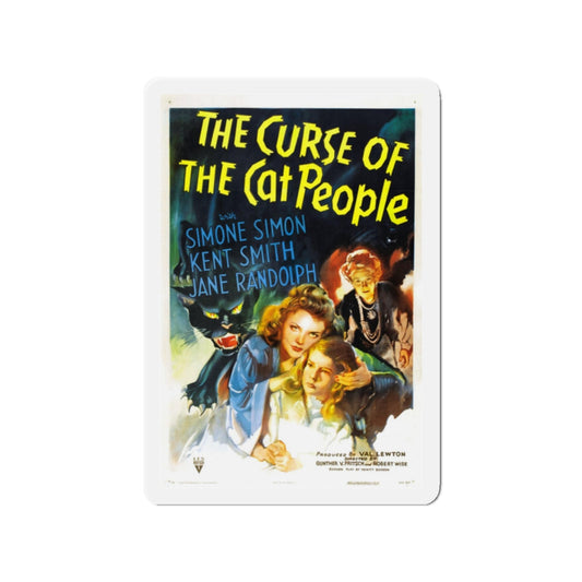 THE CURSE OF THE CAT PEOPLE 1944 Movie Poster - Refrigerator Magnet-2" x 2"-The Sticker Space