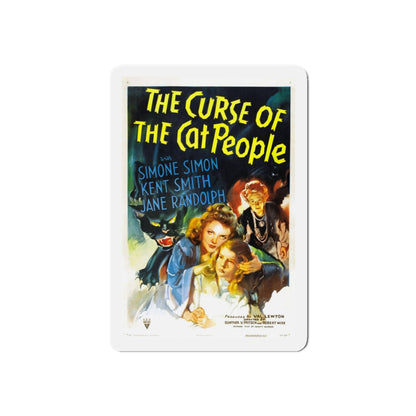 THE CURSE OF THE CAT PEOPLE 1944 Movie Poster - Refrigerator Magnet-4" x 4"-The Sticker Space