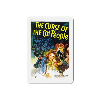 THE CURSE OF THE CAT PEOPLE 1944 Movie Poster - Refrigerator Magnet-6" × 6"-The Sticker Space