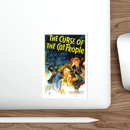 THE CURSE OF THE CAT PEOPLE 1944 Movie Poster STICKER Vinyl Die-Cut Decal-The Sticker Space