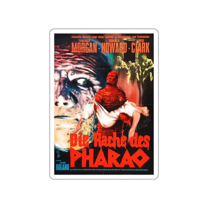 THE CURSE OF THE MUMMY'S TOMB (GERMAN) 1964 Movie Poster STICKER Vinyl Die-Cut Decal 3 Inch - The Sticker Space