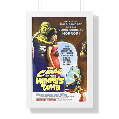 THE CURSE OF THE MUMMY'S TOMB 1964 - Framed Movie Poster-16″ x 24″-The Sticker Space