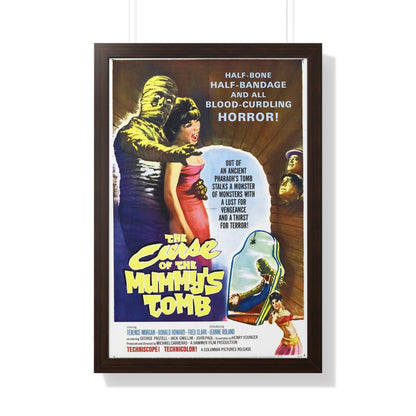 THE CURSE OF THE MUMMY'S TOMB 1964 - Framed Movie Poster-20" x 30"-The Sticker Space