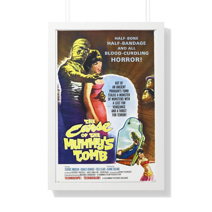 THE CURSE OF THE MUMMY'S TOMB 1964 - Framed Movie Poster-20" x 30"-The Sticker Space