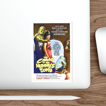 THE CURSE OF THE MUMMY'S TOMB 1964 Movie Poster STICKER Vinyl Die-Cut Decal-The Sticker Space