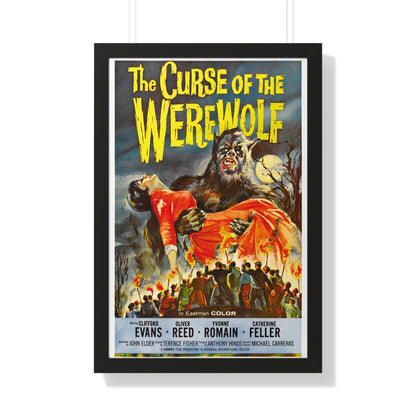 THE CURSE OF THE WEREWOLF 1961 - Framed Movie Poster-20" x 30"-The Sticker Space