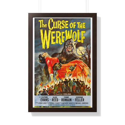 THE CURSE OF THE WEREWOLF 1961 - Framed Movie Poster-20" x 30"-The Sticker Space