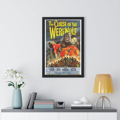 THE CURSE OF THE WEREWOLF 1961 - Framed Movie Poster-The Sticker Space