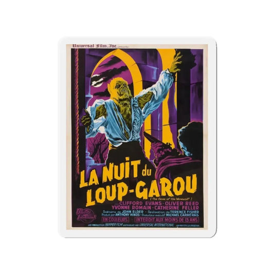 THE CURSE OF THE WEREWOLF (2) 1961 Movie Poster - Refrigerator Magnet 2 Inch Die-Cut - The Sticker Space