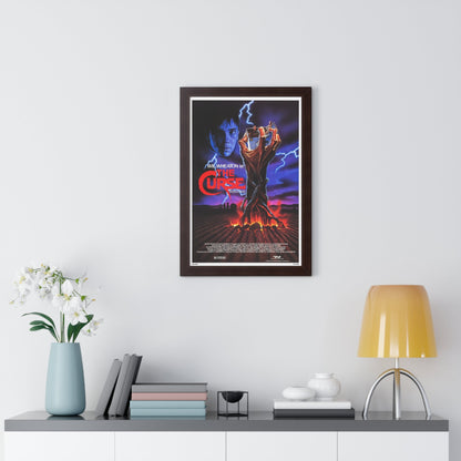 THE CURSE (THE FARM) 1987 - Framed Movie Poster-The Sticker Space