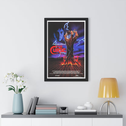 THE CURSE (THE FARM) 1987 - Framed Movie Poster-The Sticker Space