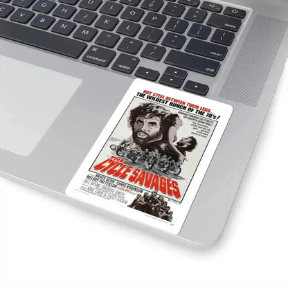 The Cycle Savages 1969 Movie Poster - STICKER Vinyl Kiss-Cut Decal - The Sticker Space