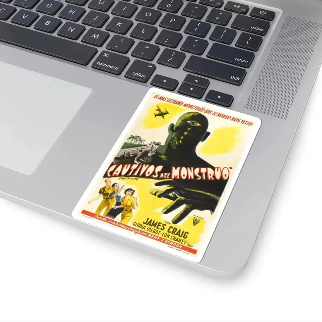 THE CYCLOPS (SPAIN) 1957 Movie Poster - STICKER Vinyl Kiss-Cut Decal - The Sticker Space