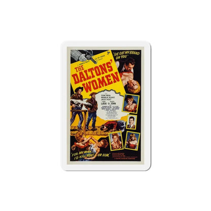 The Daltons Women 1950 Movie Poster Refrigerator Magnet 4 Inch - The Sticker Space