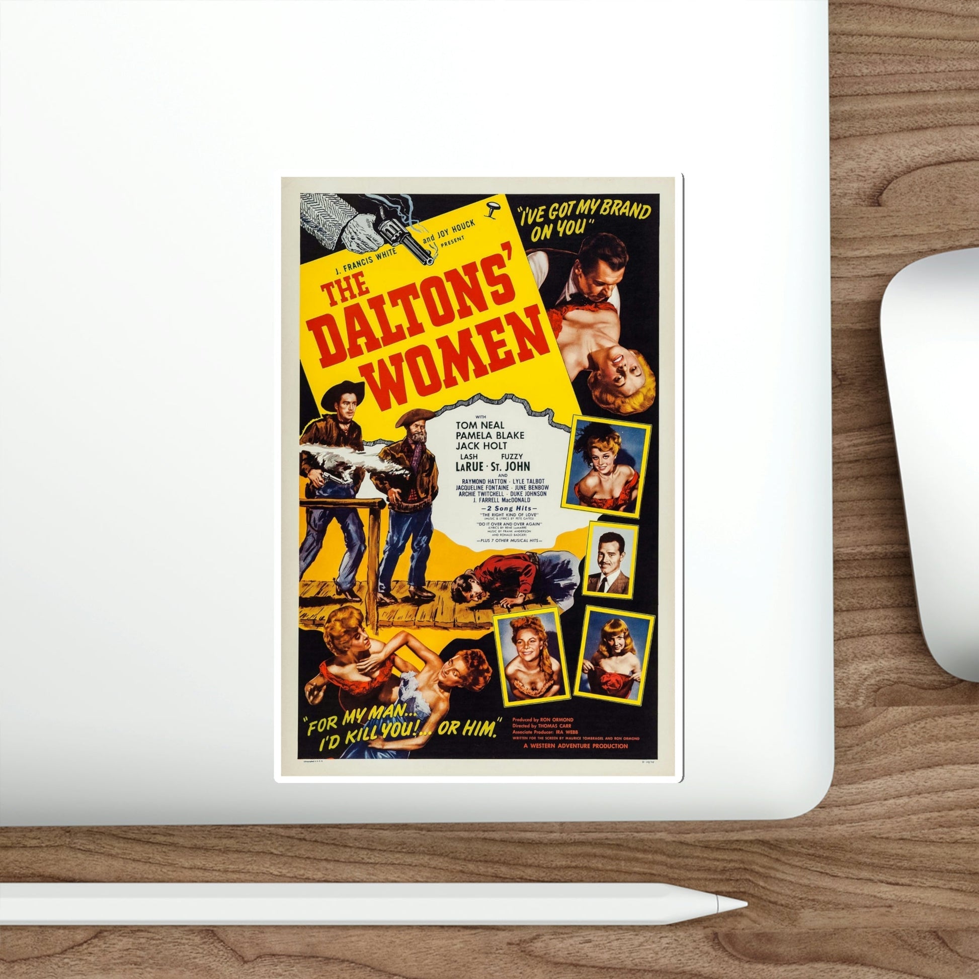 The Daltons Women 1950 Movie Poster STICKER Vinyl Die-Cut Decal-The Sticker Space