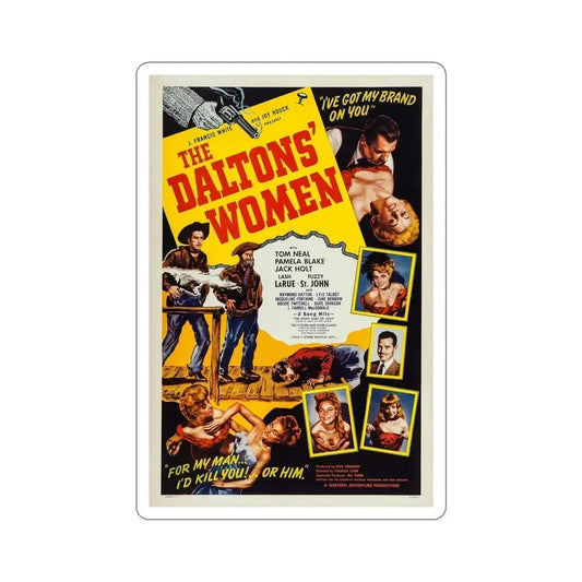 The Daltons Women 1950 Movie Poster STICKER Vinyl Die-Cut Decal 6 Inch - The Sticker Space