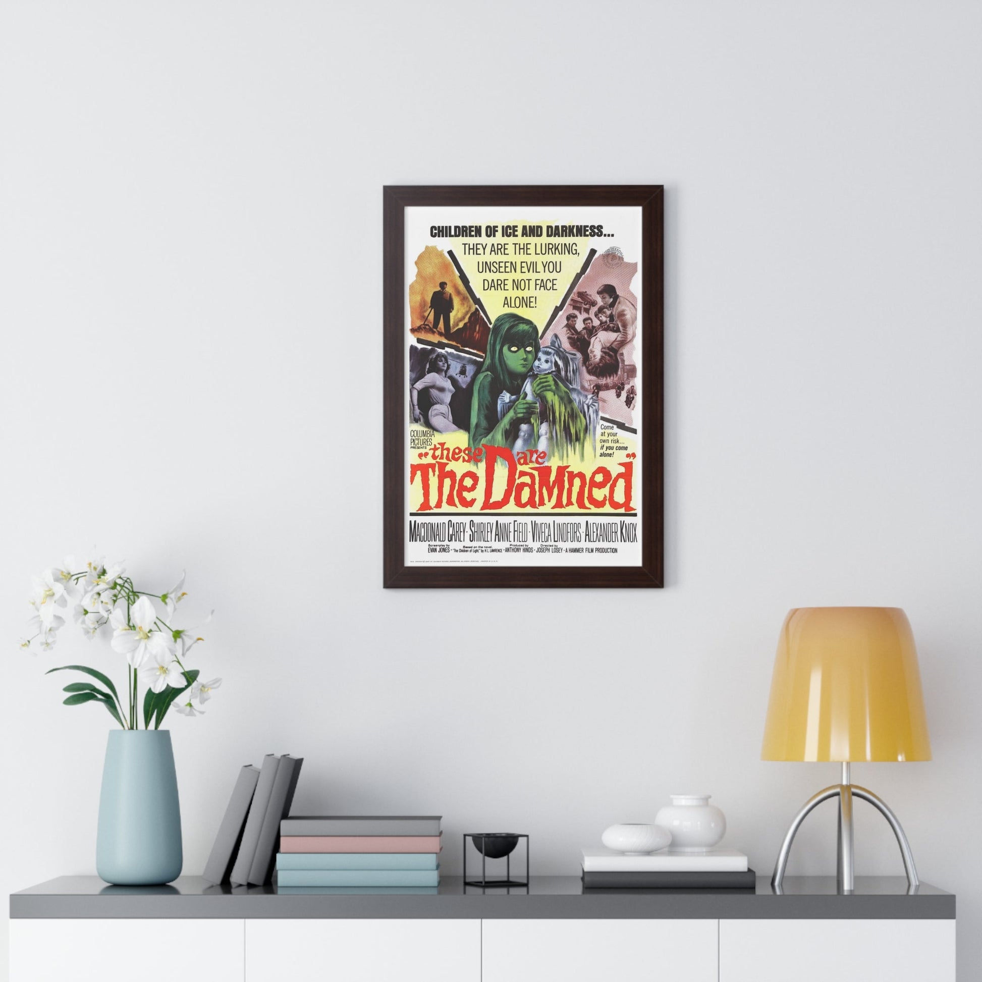 THE DAMNED 1969 - Framed Movie Poster-The Sticker Space