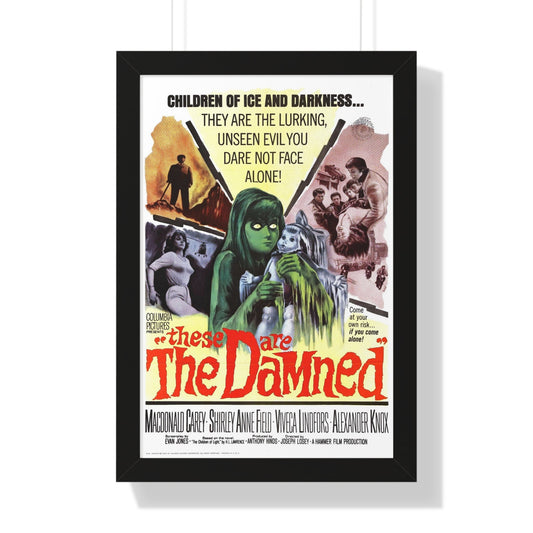 THE DAMNED 1969 - Framed Movie Poster-16″ x 24″-The Sticker Space