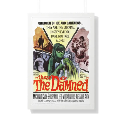 THE DAMNED 1969 - Framed Movie Poster 20" x 30" White - The Sticker Space