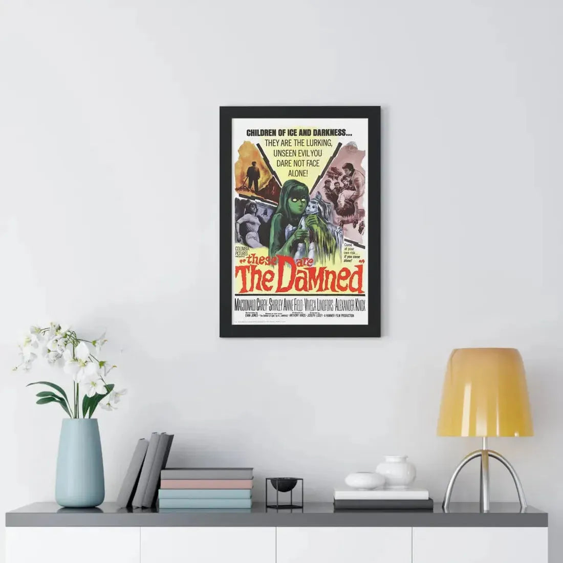 THE DAMNED 1969 - Framed Movie Poster - The Sticker Space