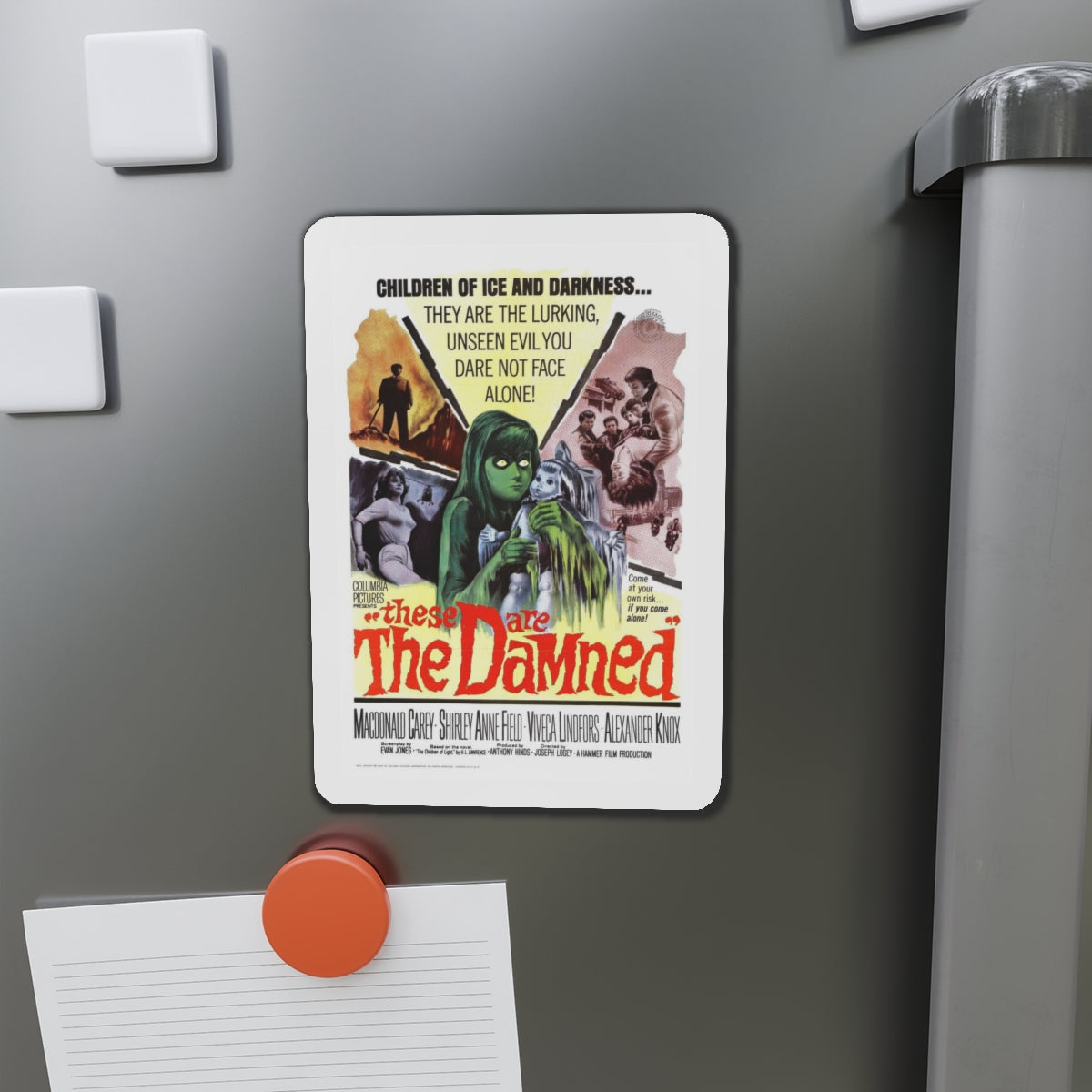 THE DAMNED 1969 Movie Poster - Refrigerator Magnet-The Sticker Space