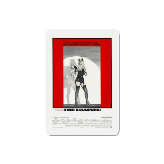 The Damned 1969 Movie Poster Refrigerator Magnet 2 Inch - The Sticker Space