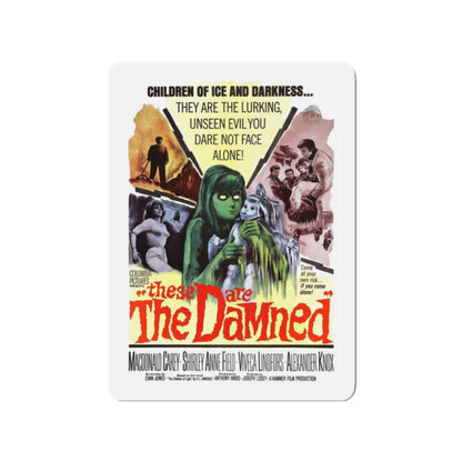 THE DAMNED 1969 Movie Poster - Refrigerator Magnet-2" x 2"-The Sticker Space