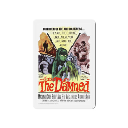 THE DAMNED 1969 Movie Poster - Refrigerator Magnet-6" × 6"-The Sticker Space