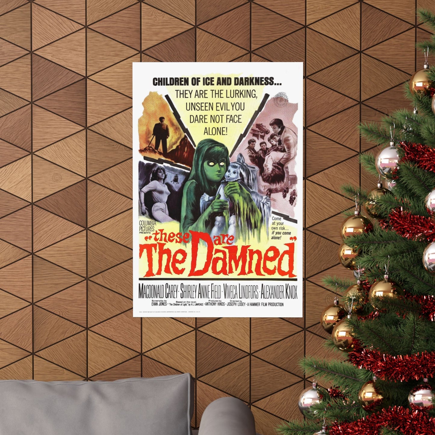 THE DAMNED 1969 - Paper Movie Poster-The Sticker Space