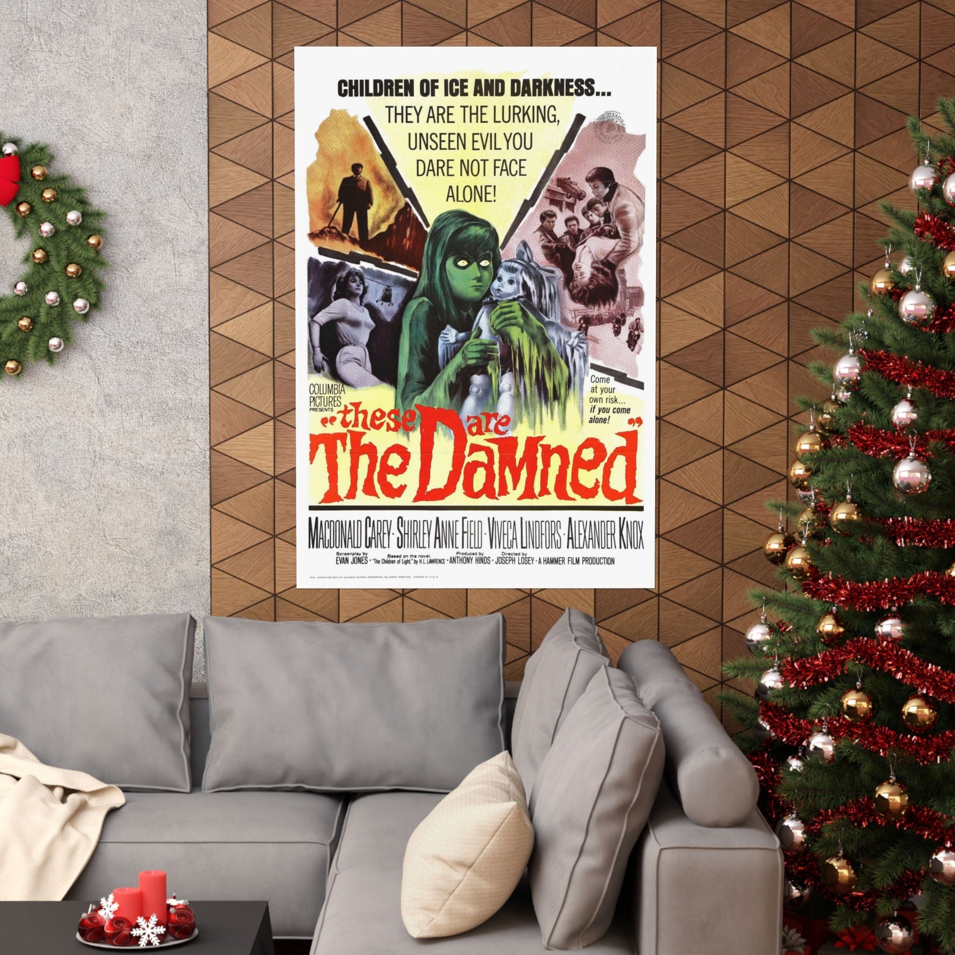 THE DAMNED 1969 - Paper Movie Poster-The Sticker Space