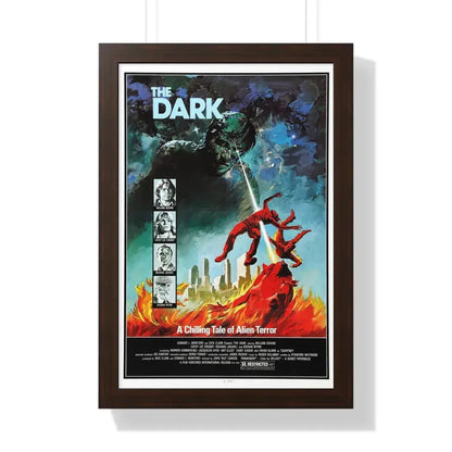 THE DARK 1979 - Framed Movie Poster 16″ x 24″ Walnut - The Sticker Space