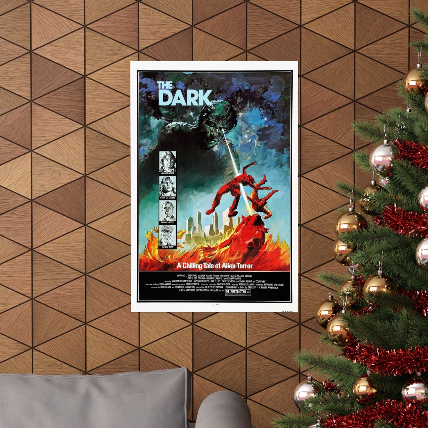 THE DARK 1979 - Paper Movie Poster-The Sticker Space