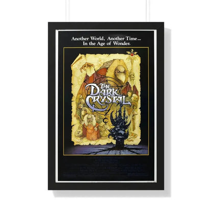 THE DARK CRYSTAL 1982 - Framed Movie Poster 20" x 30" Black - The Sticker Space