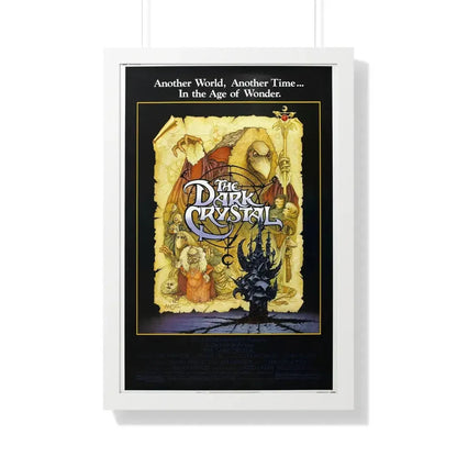THE DARK CRYSTAL 1982 - Framed Movie Poster 20" x 30" White - The Sticker Space