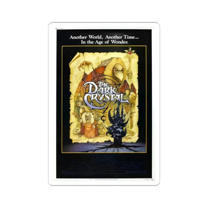 THE DARK CRYSTAL 1982 Movie Poster - STICKER Vinyl Kiss-Cut Decal 2 Inch White - The Sticker Space