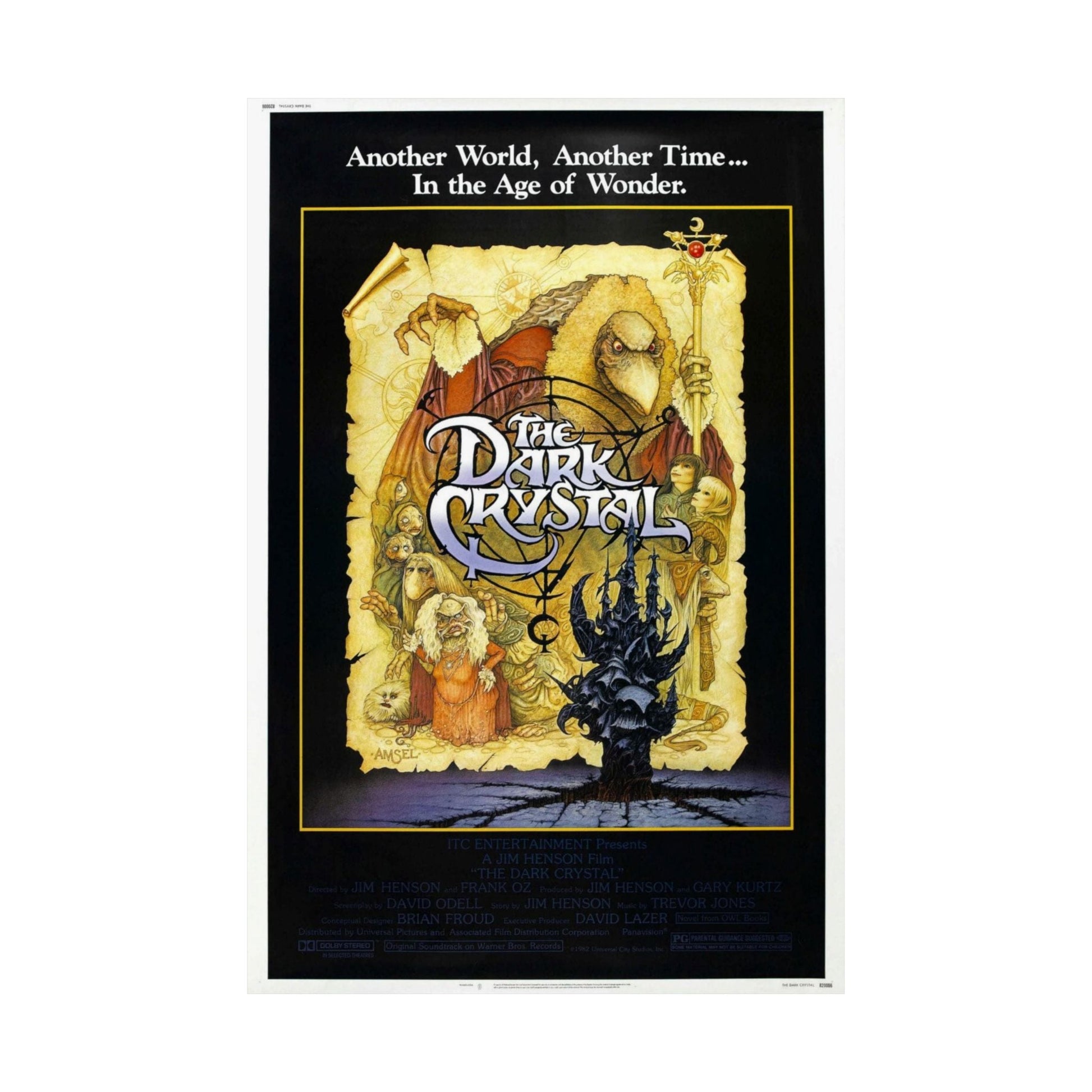 THE DARK CRYSTAL 1982 - Paper Movie Poster-The Sticker Space