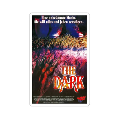 THE DARK (GERMAN) 1993 Movie Poster - STICKER Vinyl Kiss-Cut Decal 2 Inch White - The Sticker Space