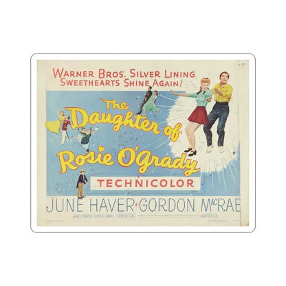 The Daughter of Rosie OGrady 1950 v2 Movie Poster STICKER Vinyl Die-Cut Decal 6 Inch - The Sticker Space